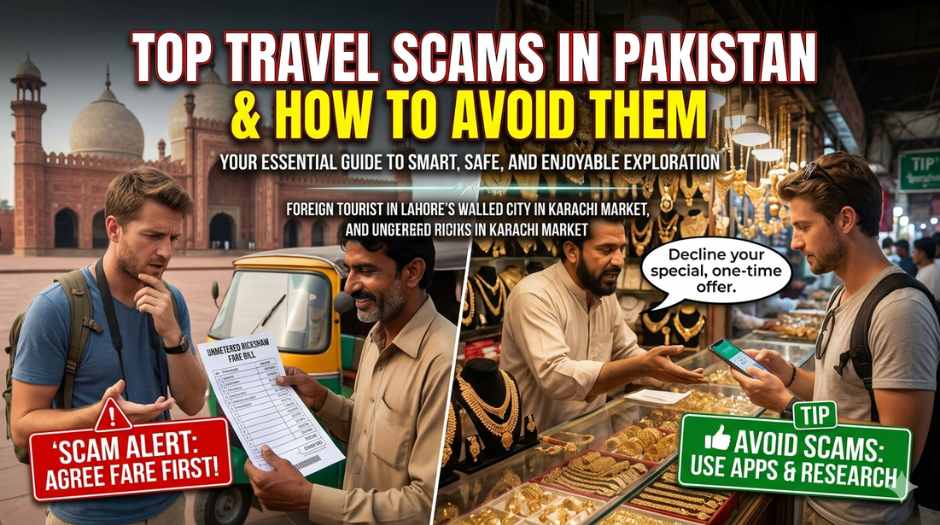 top travel scams in Pakistan